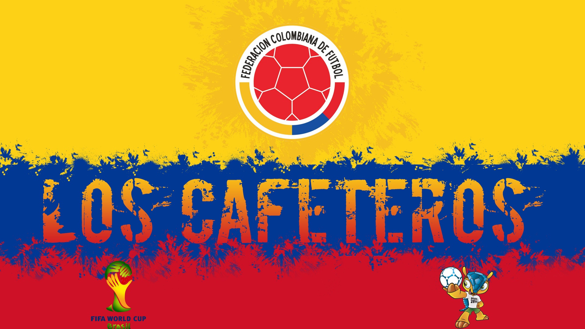 Los Cafeteros Colombia Football Crest