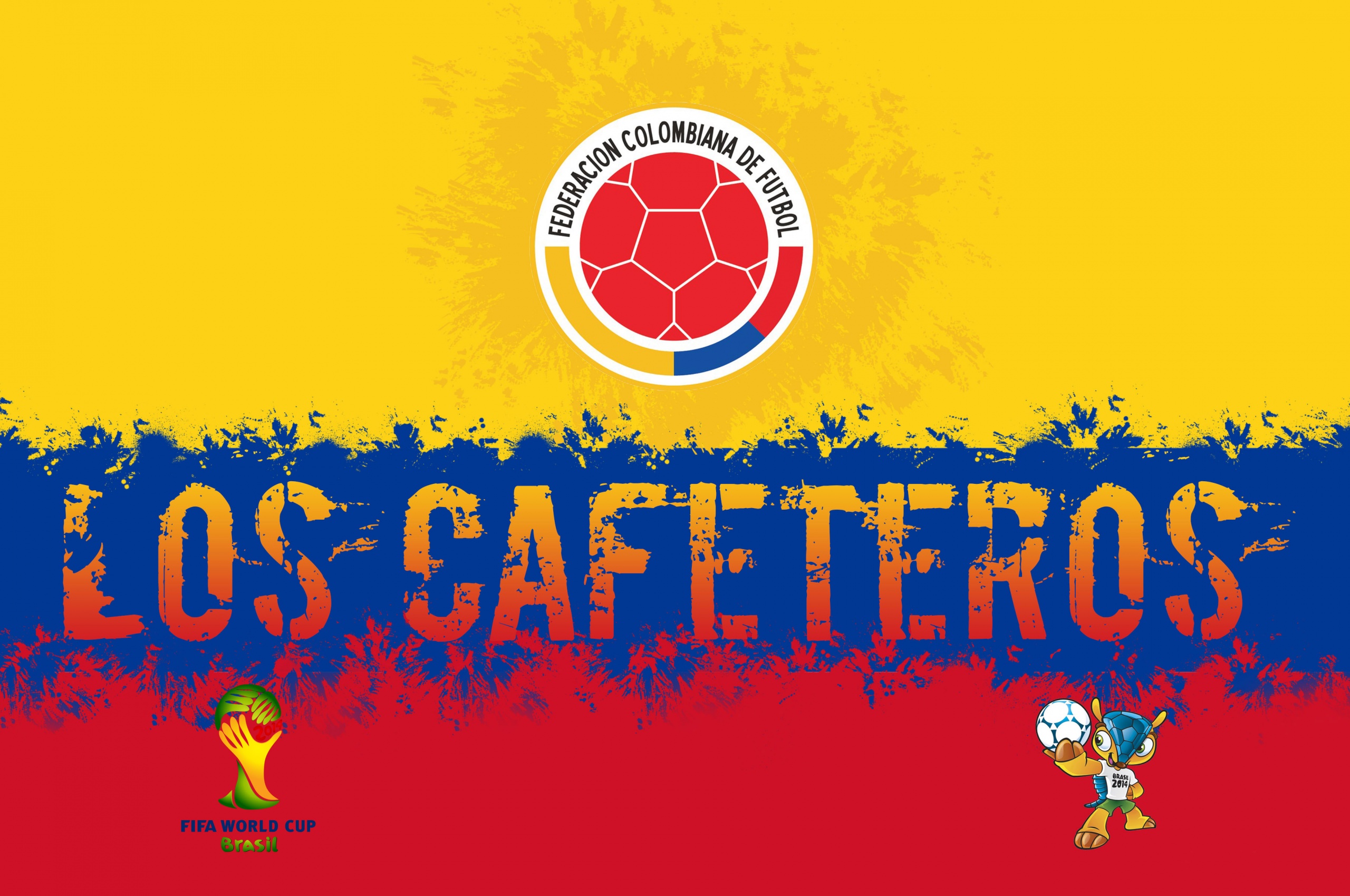 Los Cafeteros Colombia Football Crest