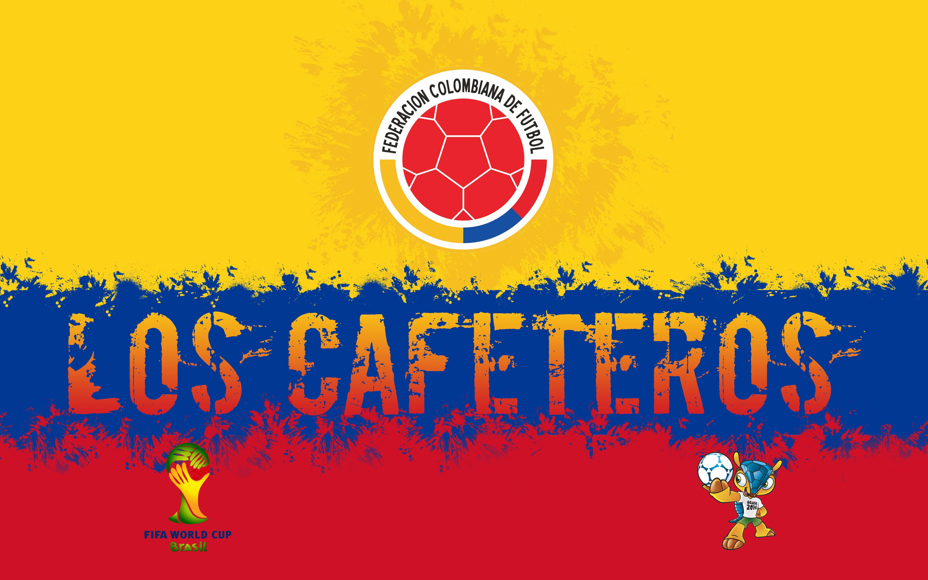 Los Cafeteros Colombia Football Crest