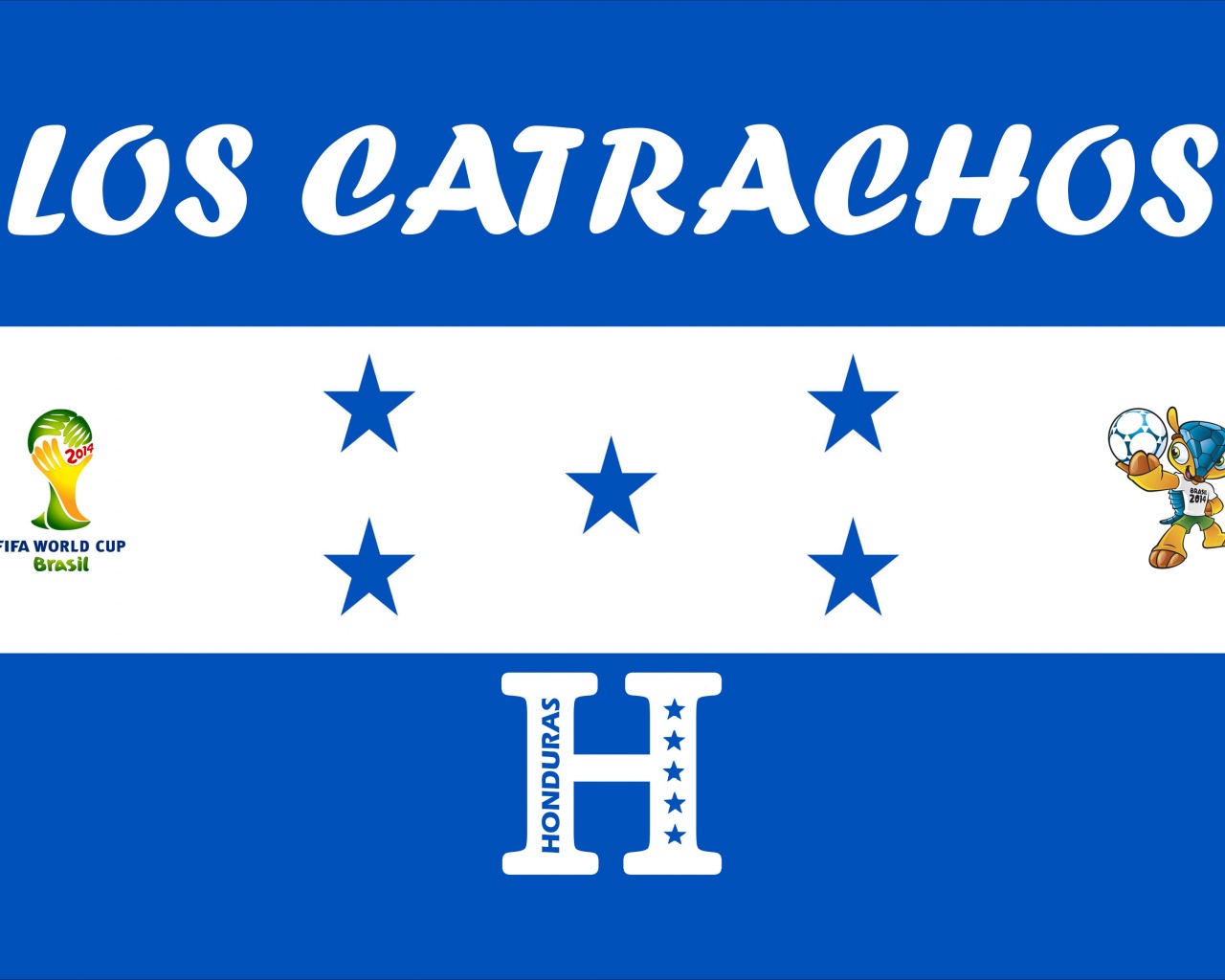 Los Catrachos Honduras Football Crest Logo