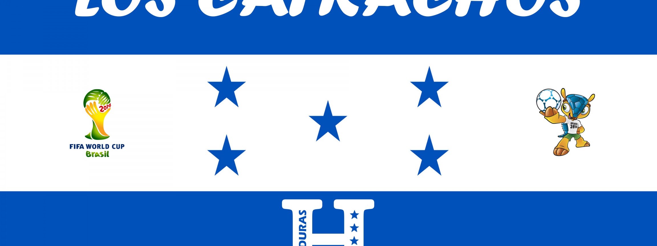 Los Catrachos Honduras Football Crest Logo