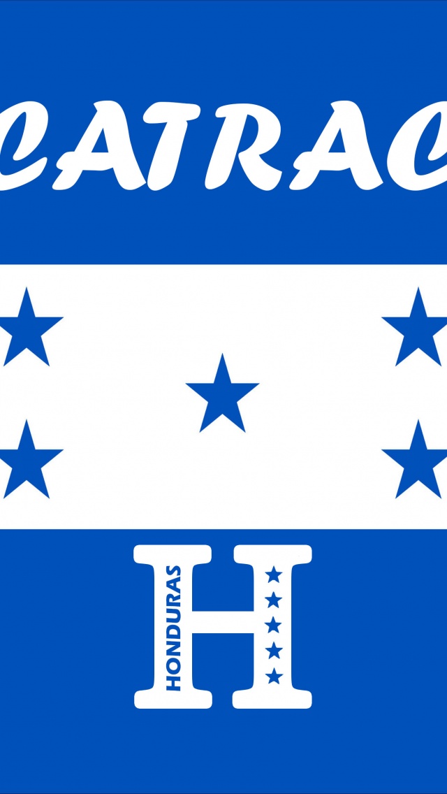 Los Catrachos Honduras Football Crest Logo