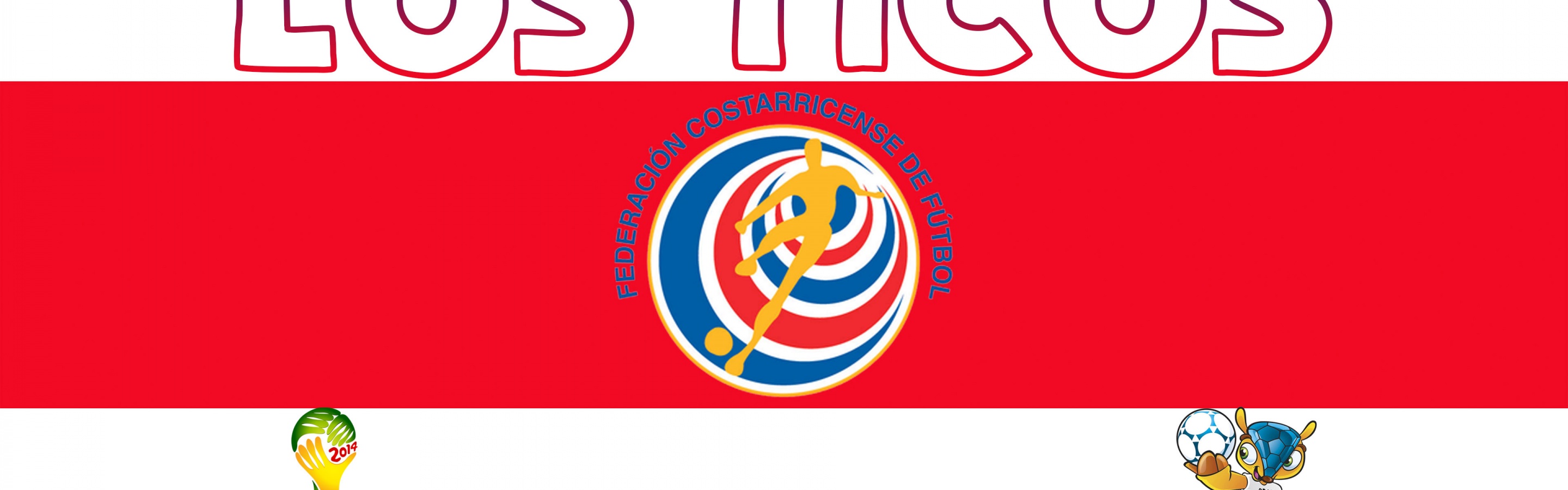 Los Ticos Costa Rica Football Crest