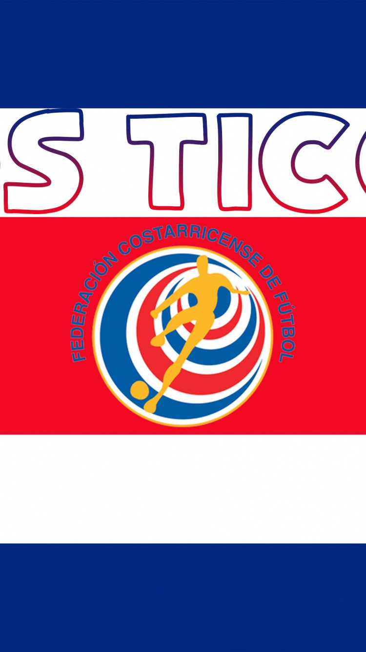 Los Ticos Costa Rica Football Crest