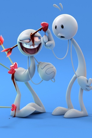 Love Happy Funny Arrows