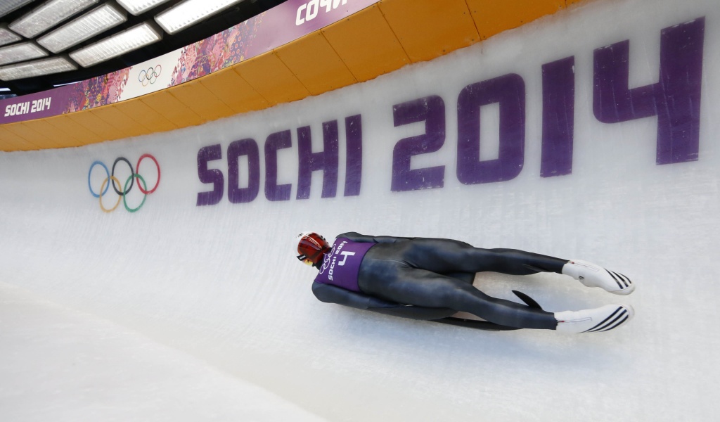 Luger In Winter Olympic Sochi 2014