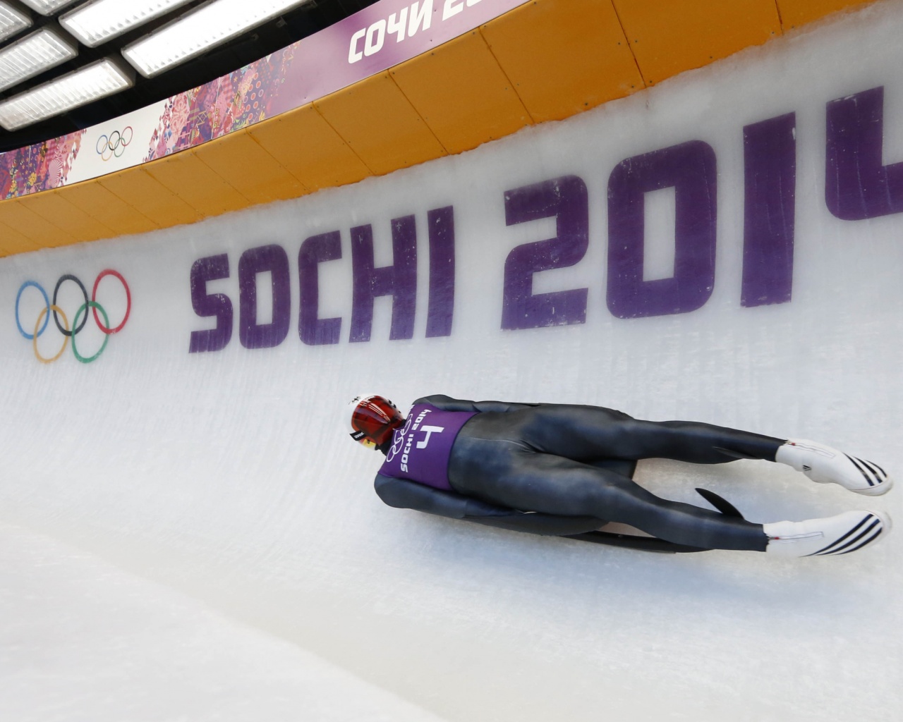 Luger In Winter Olympic Sochi 2014