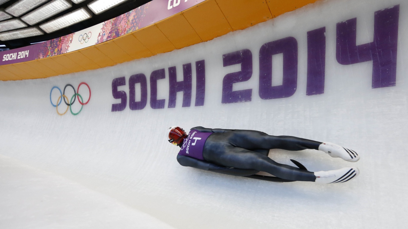 Luger In Winter Olympic Sochi 2014