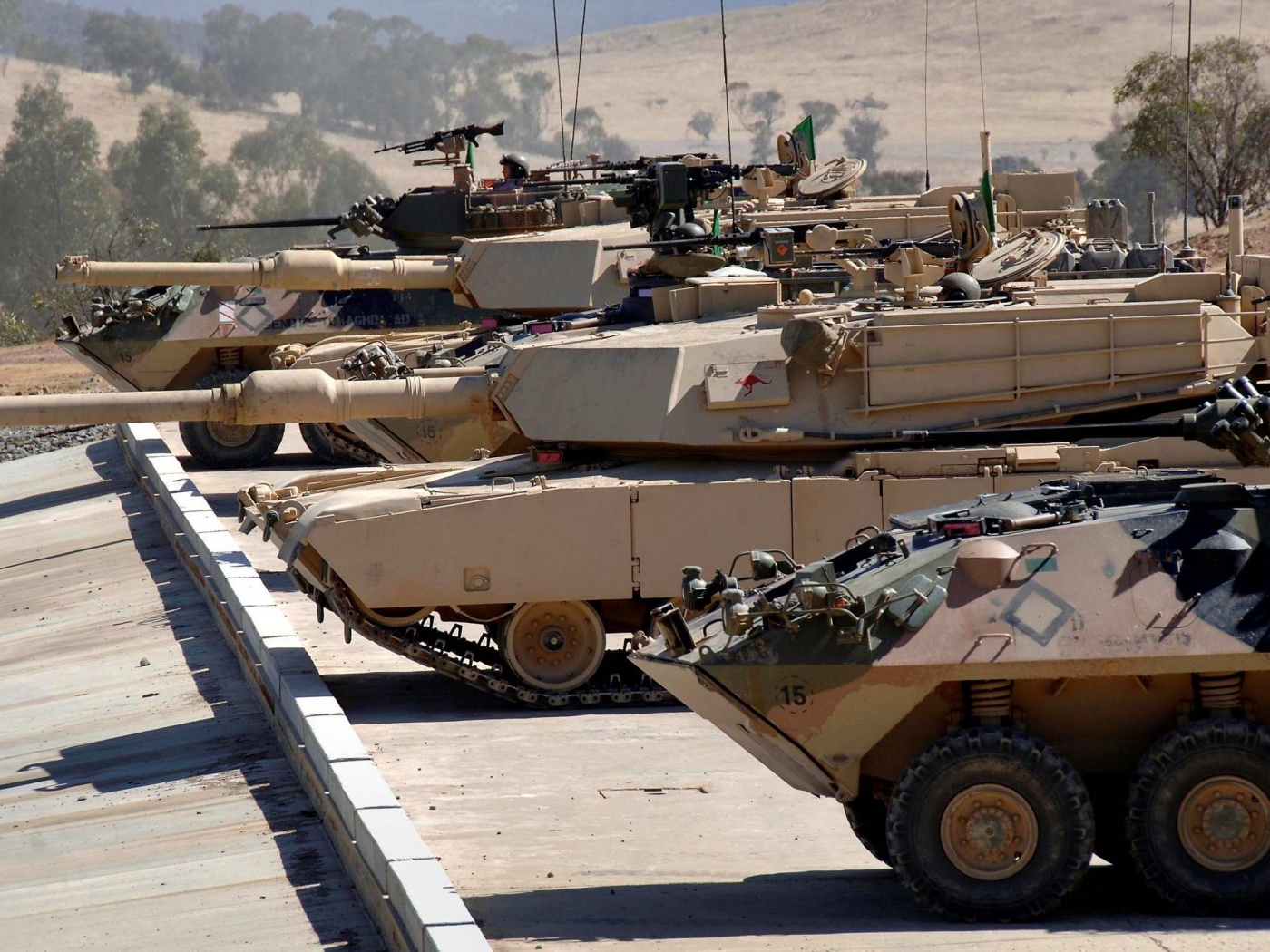 M1a1 Main Battle Tanks