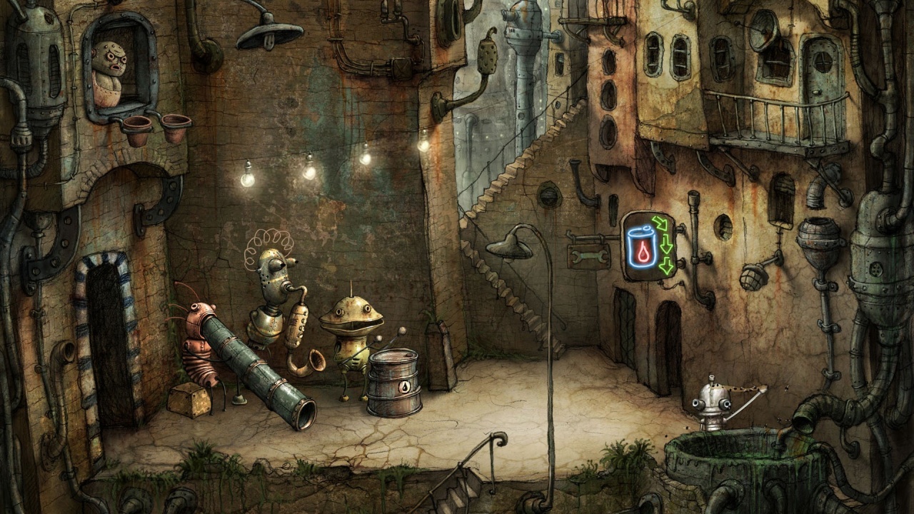 Machinarium Alley