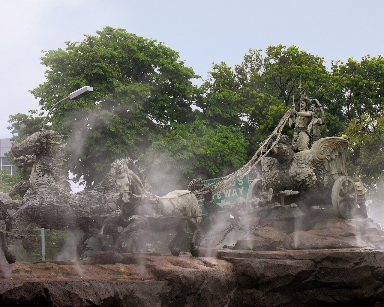 Mahabharata Monument Jakarta Capital Region Indonesia