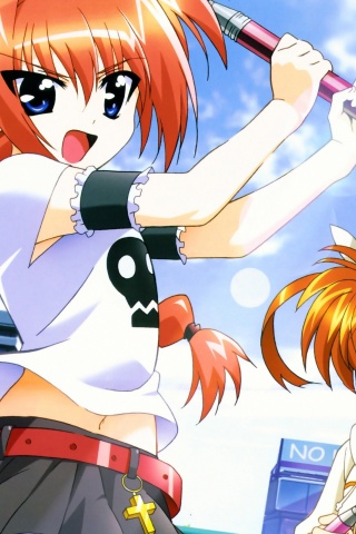 Mahou Shoujo Lyrical Nanoha Anime