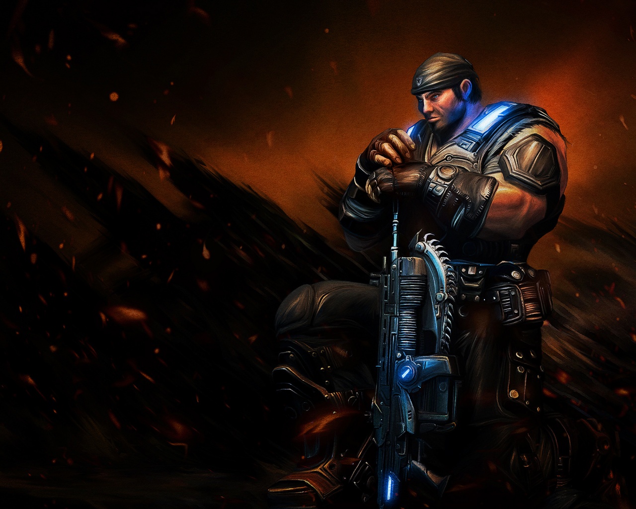 Marcus Michael Fenix Gears Of War