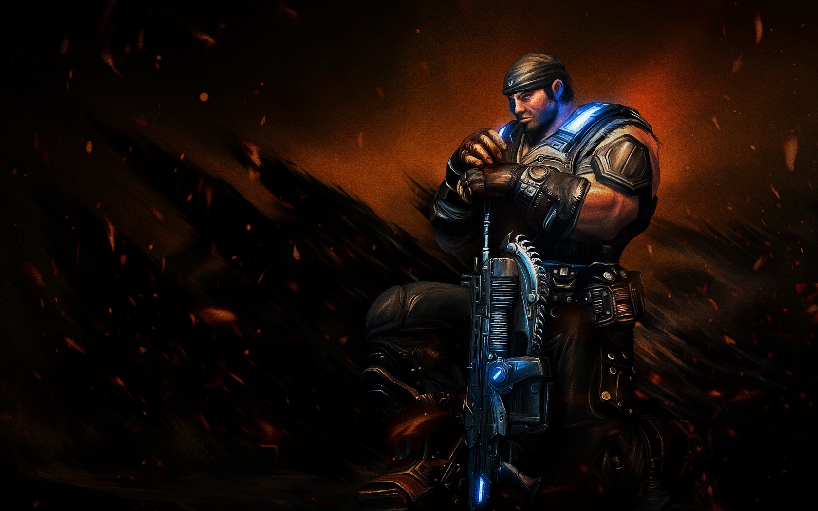 Marcus Michael Fenix Gears Of War