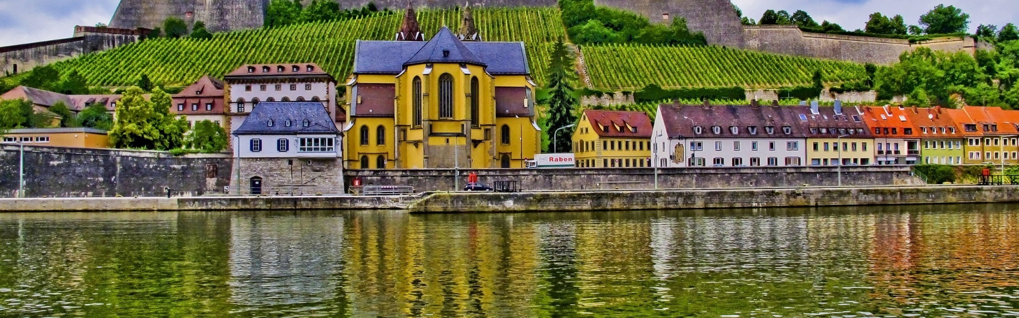 Marienberg Fortress In Wurzburg Bavaria Germany