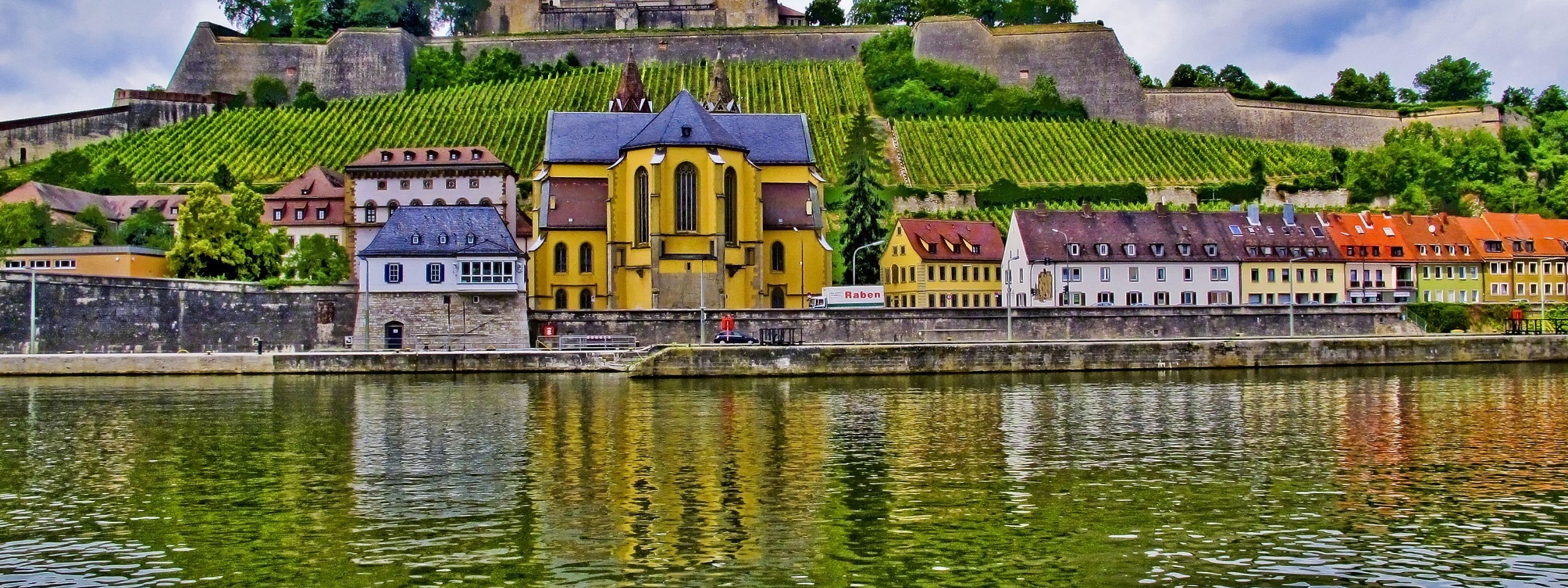 Marienberg Fortress In Wurzburg Bavaria Germany