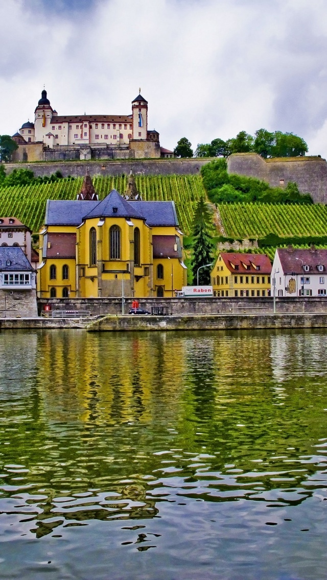 Marienberg Fortress In Wurzburg Bavaria Germany