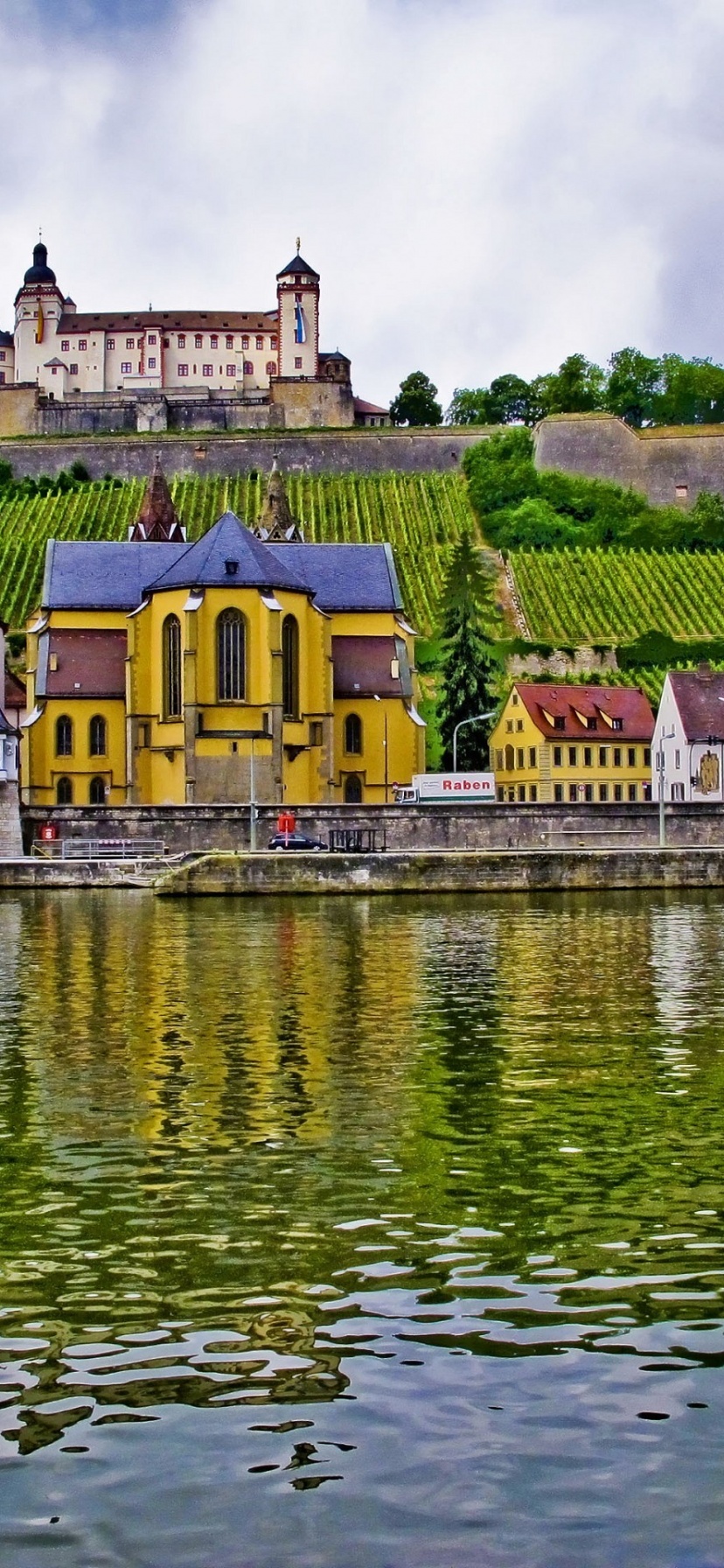 Marienberg Fortress In Wurzburg Bavaria Germany