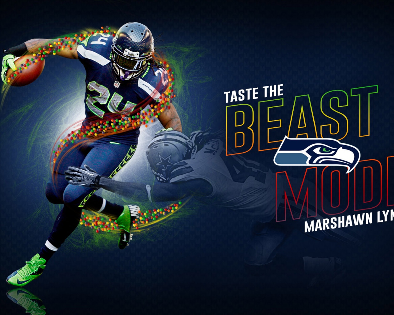 Marshawn Lynch 2015 Beast Mode