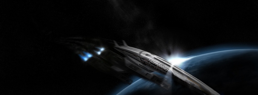 Mass Effect Spaceship Normandy SR-2