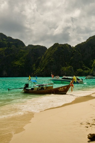 Maya Beach Beautiful Nature Landscapes