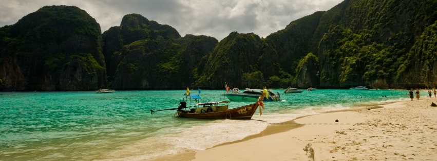 Maya Beach Beautiful Nature Landscapes