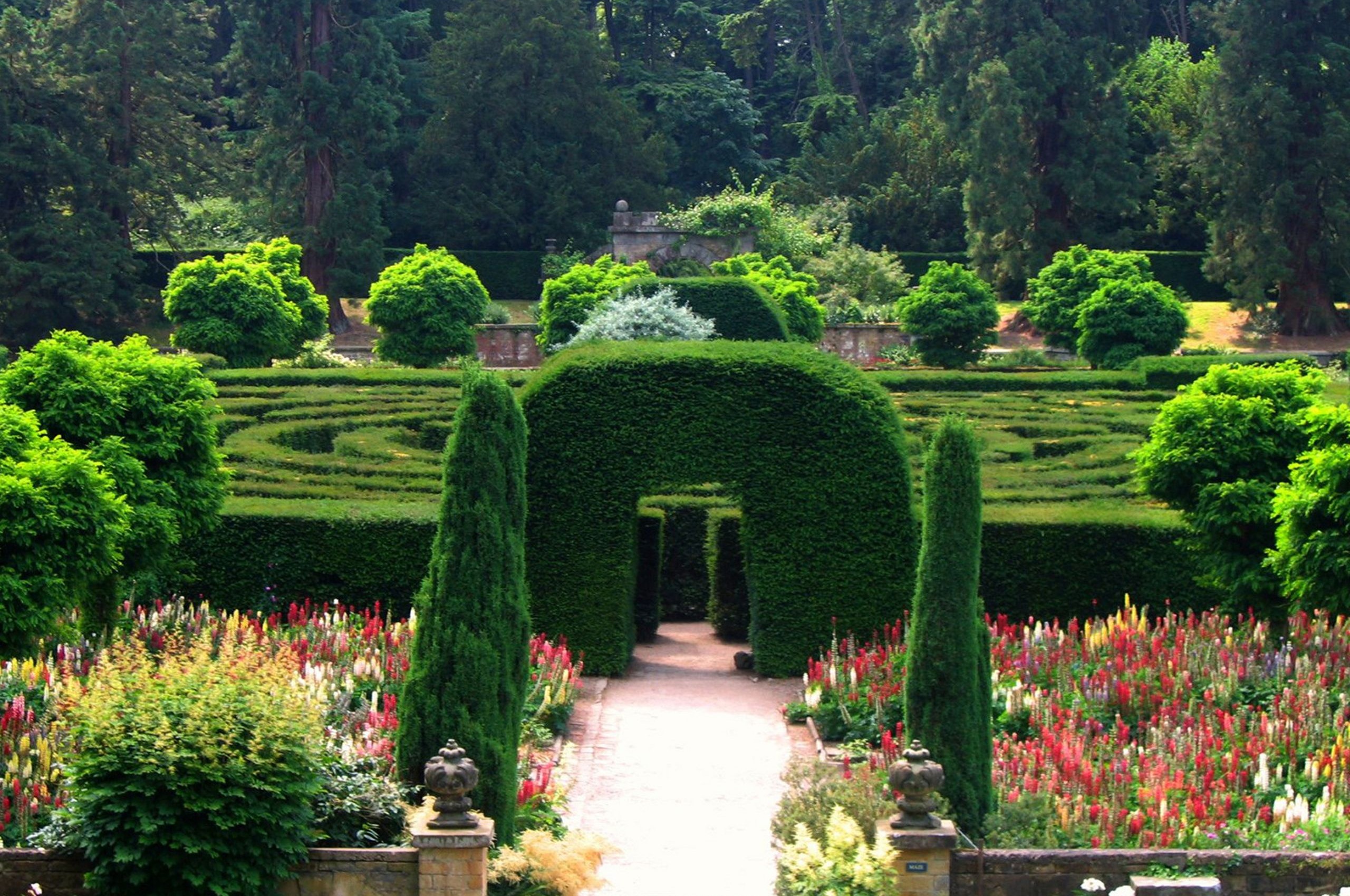 Maze At Chatsworth