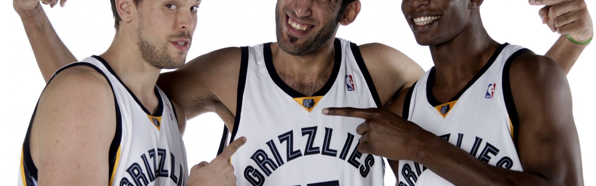 Memphis Grizzlies Nba American Basketball Marc Gasol Hamed Haddadi Hasheem Thabeet