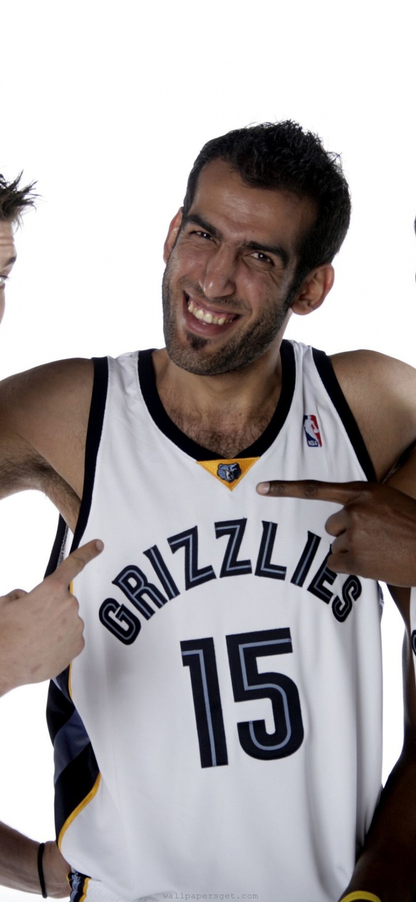 Memphis Grizzlies Nba American Basketball Marc Gasol Hamed Haddadi Hasheem Thabeet