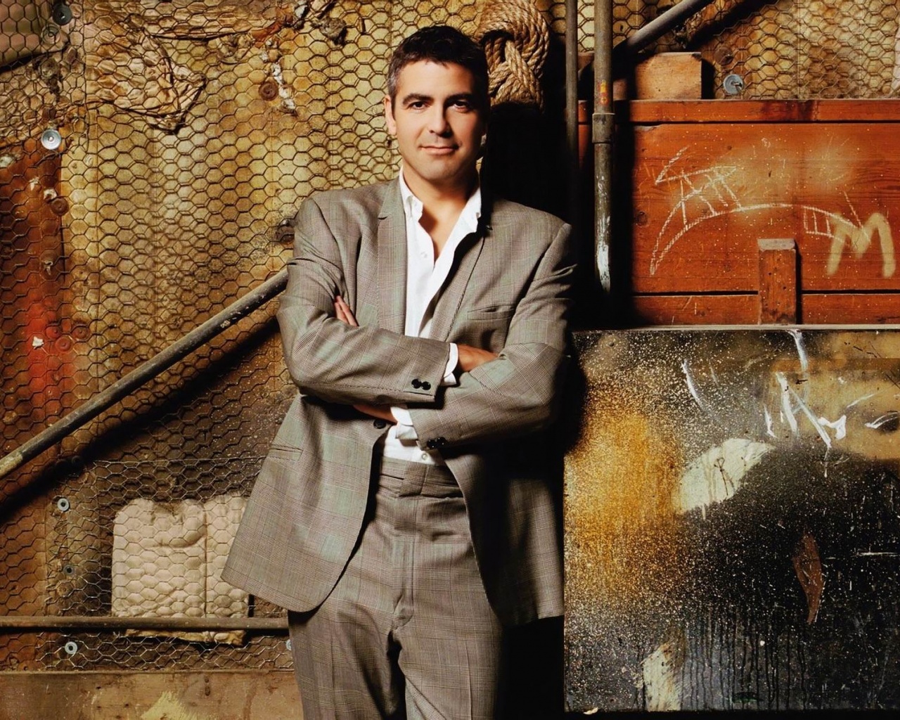 Men Male Celebrity George Clooney
