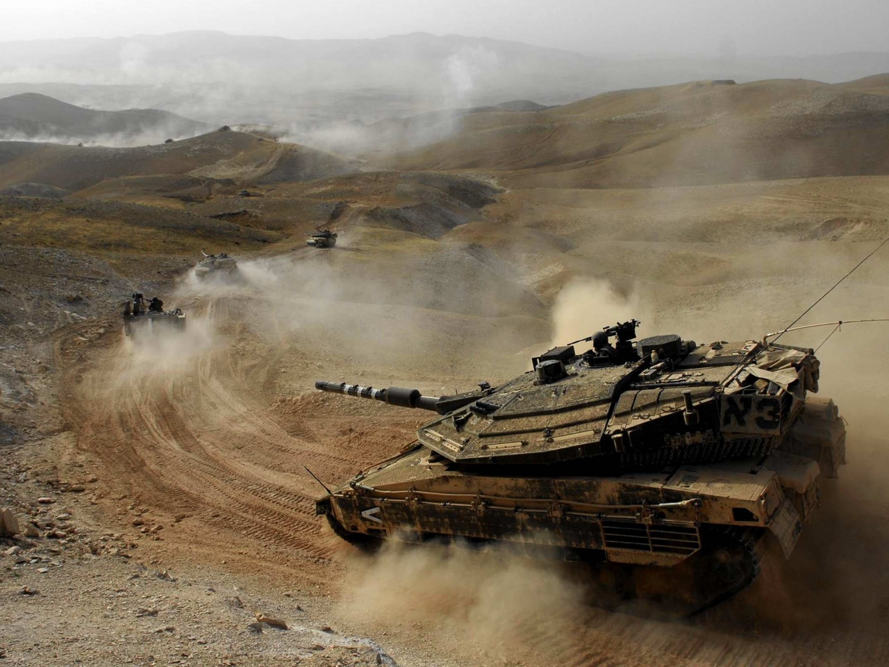 Merkava Main Battle Tanks