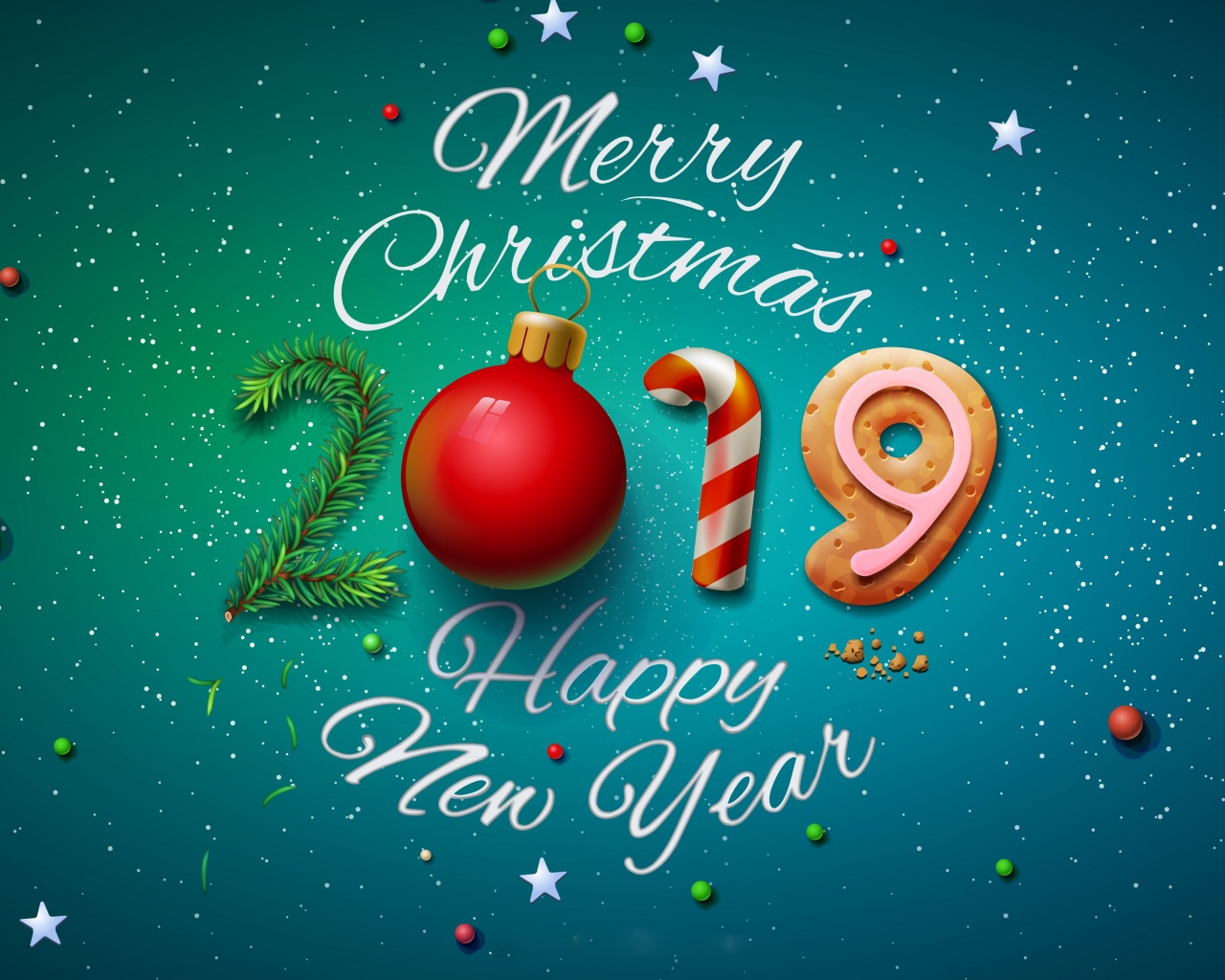 Merry Christmas Happy New Year 2019