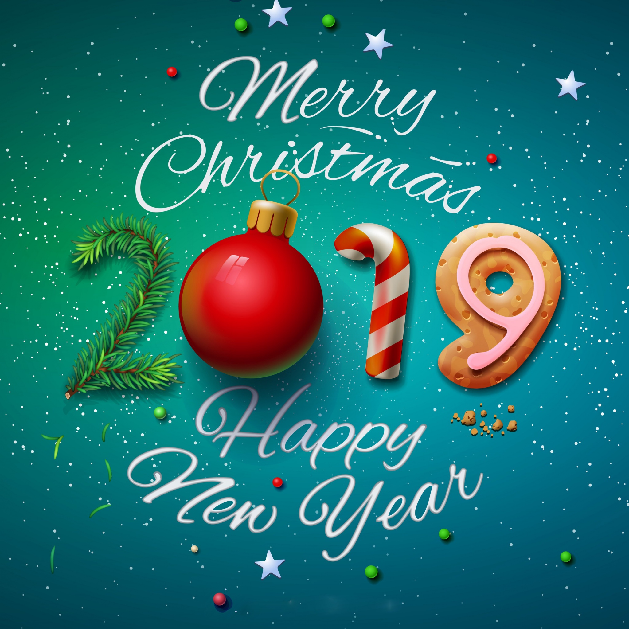 Merry Christmas Happy New Year 2019