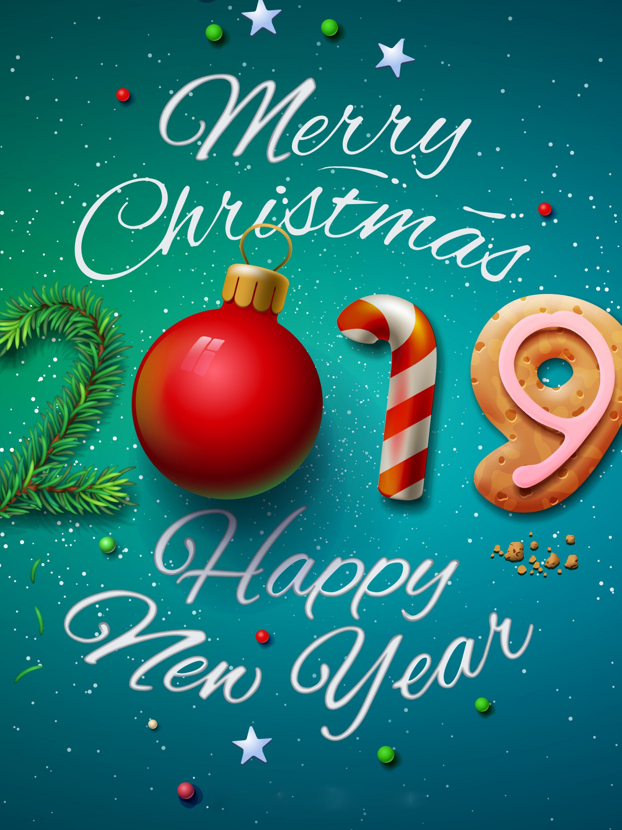 Merry Christmas Happy New Year 2019