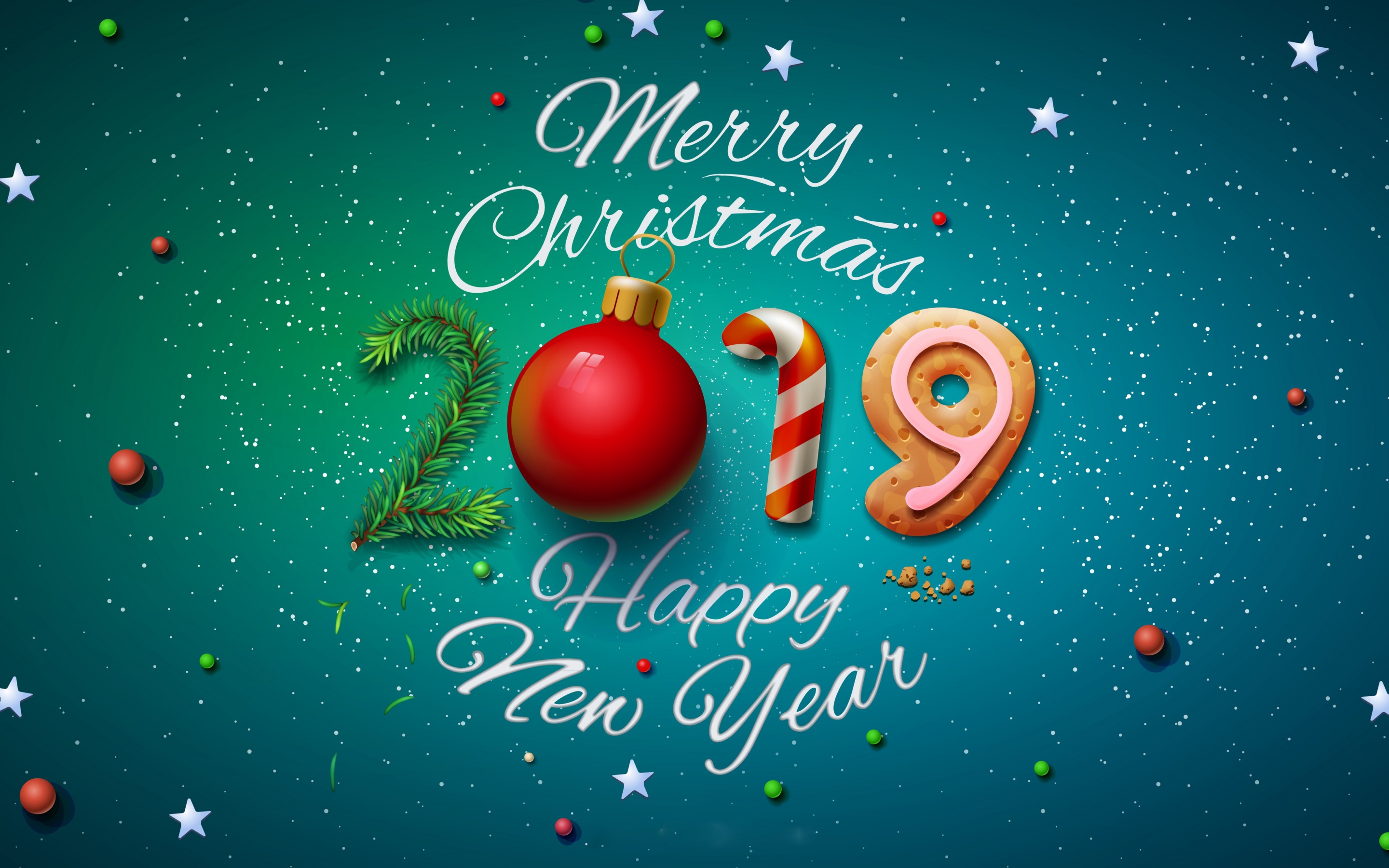 Merry Christmas Happy New Year 2019