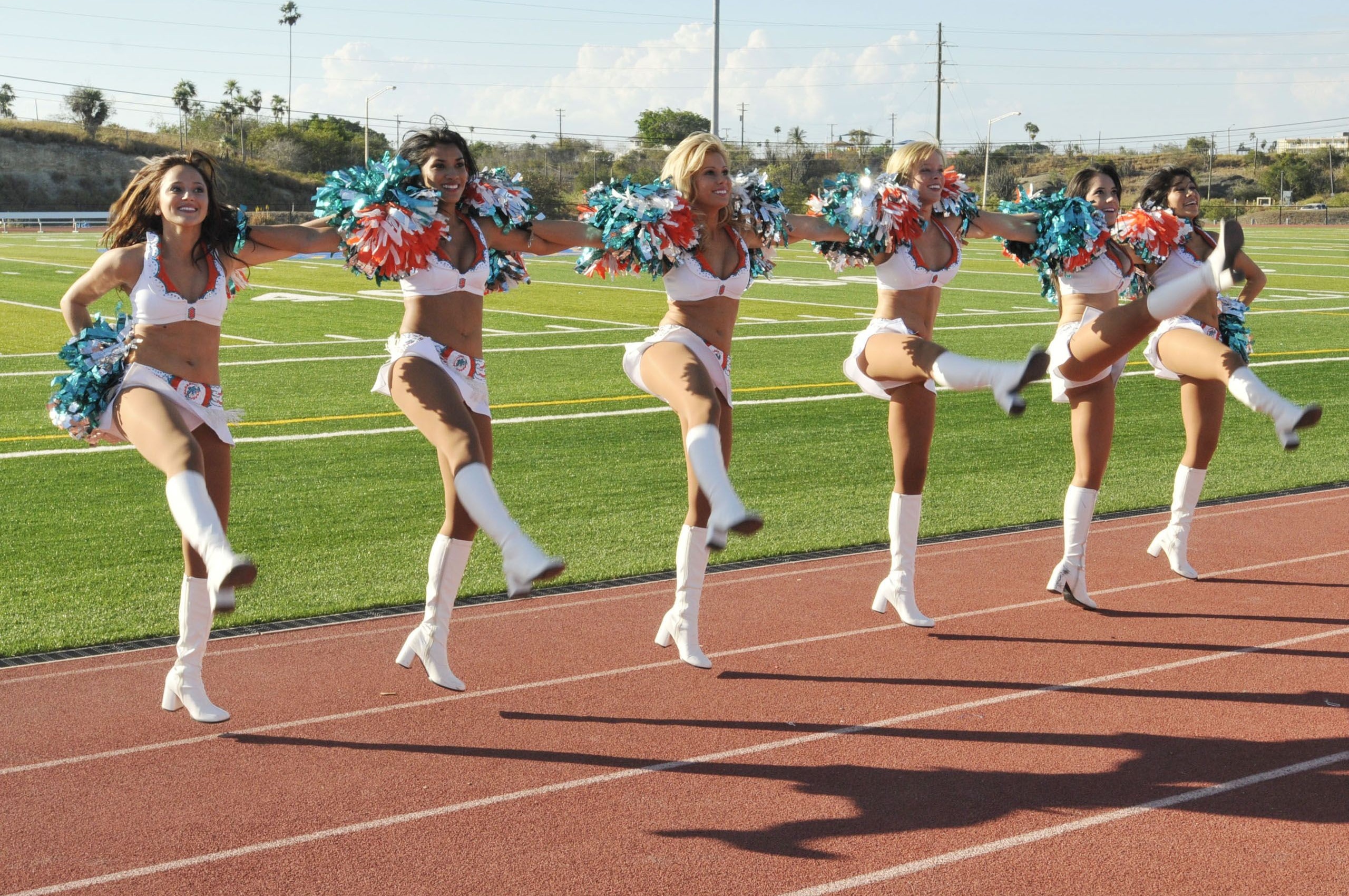 Miami Dolphins American Football Cheerleaders