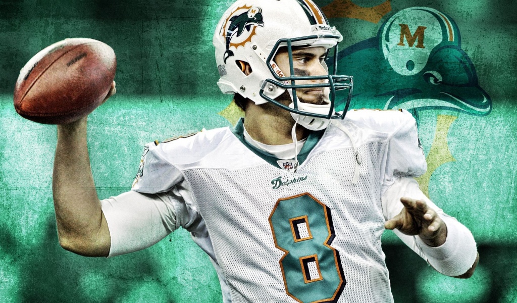 Miami Dolphins American Football Matt Moore