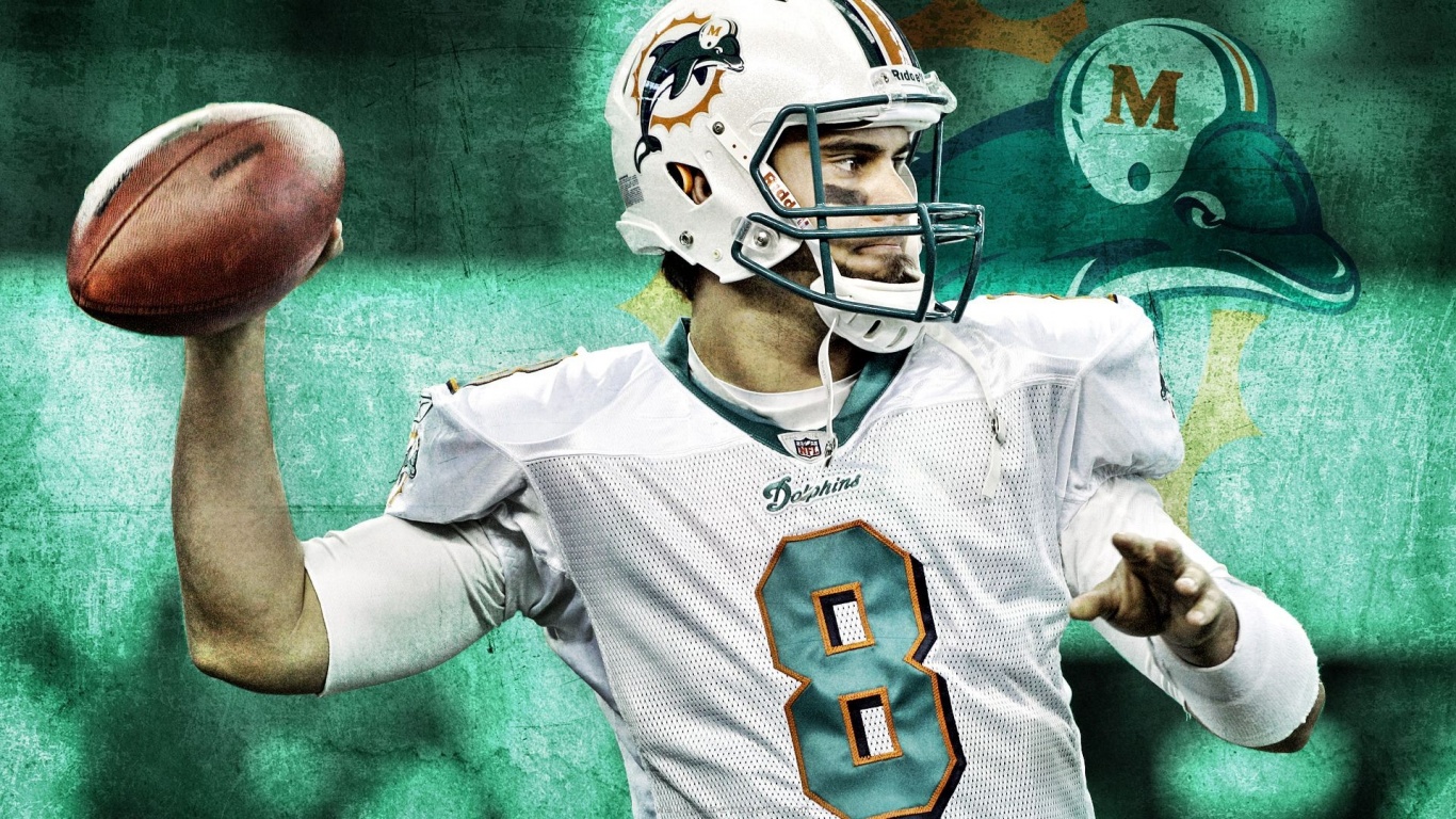 Miami Dolphins American Football Matt Moore