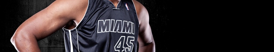 Miami Heat Nba American Basketball Black Uniforms Dexter Pittman