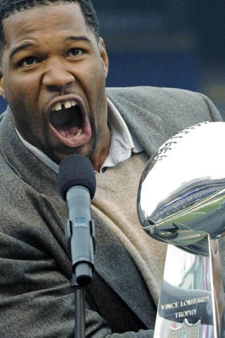 Michael Strahan Football Athlete