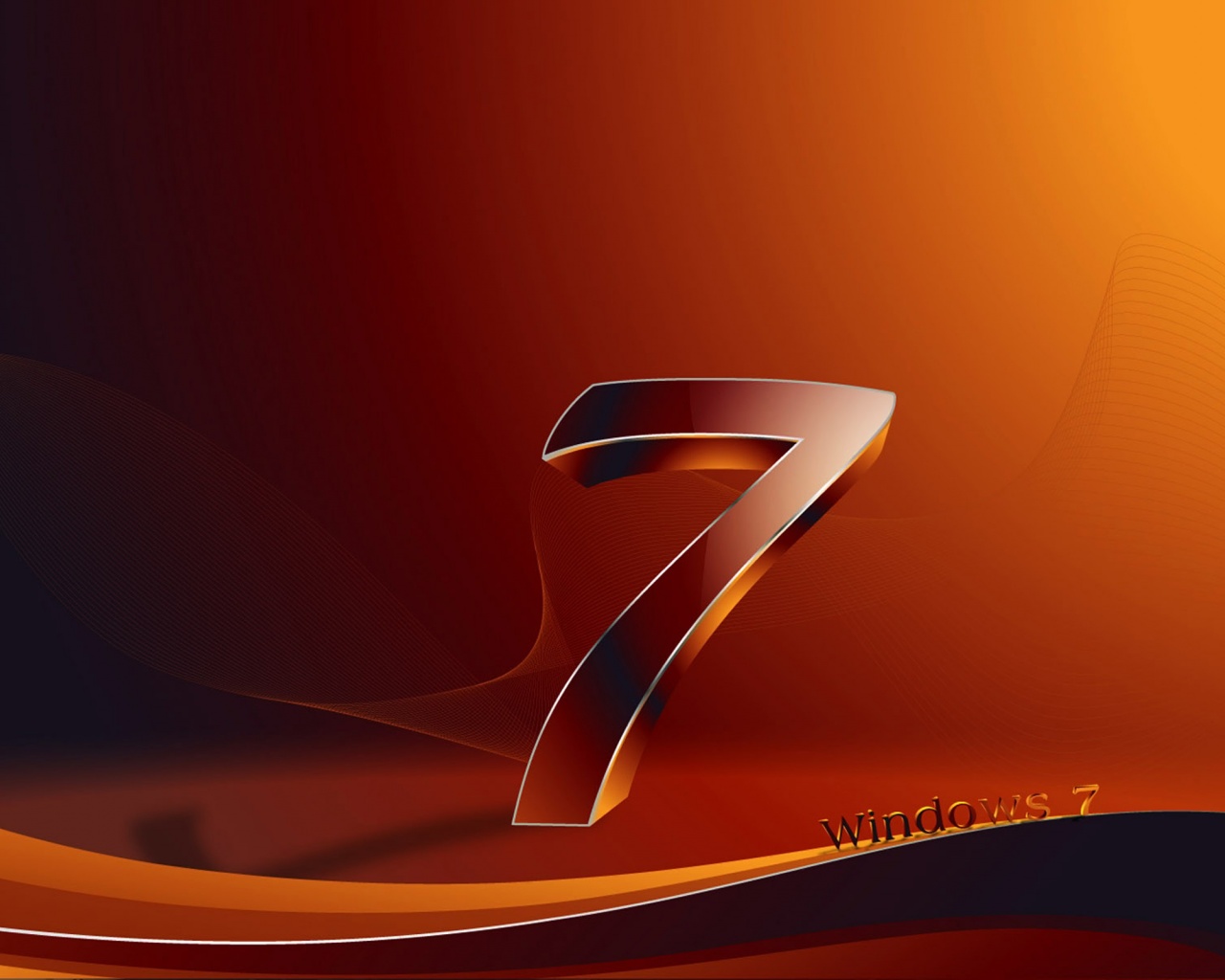 Microsoft Windows 7 - 3D Logo