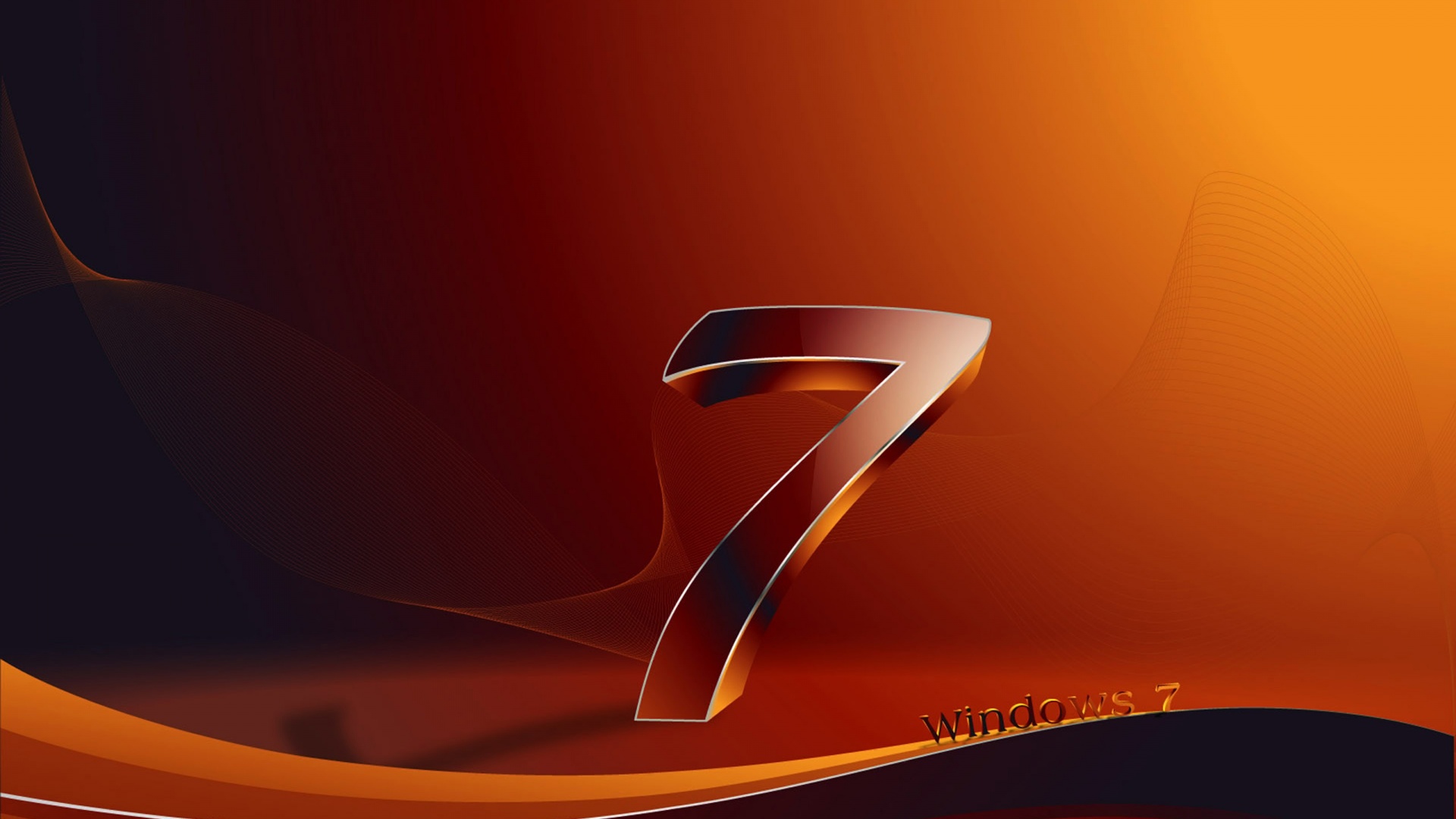 Microsoft Windows 7 - 3D Logo