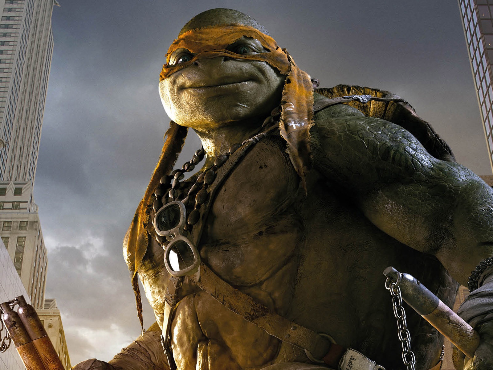 Mikey In TMNT 2014 Movie