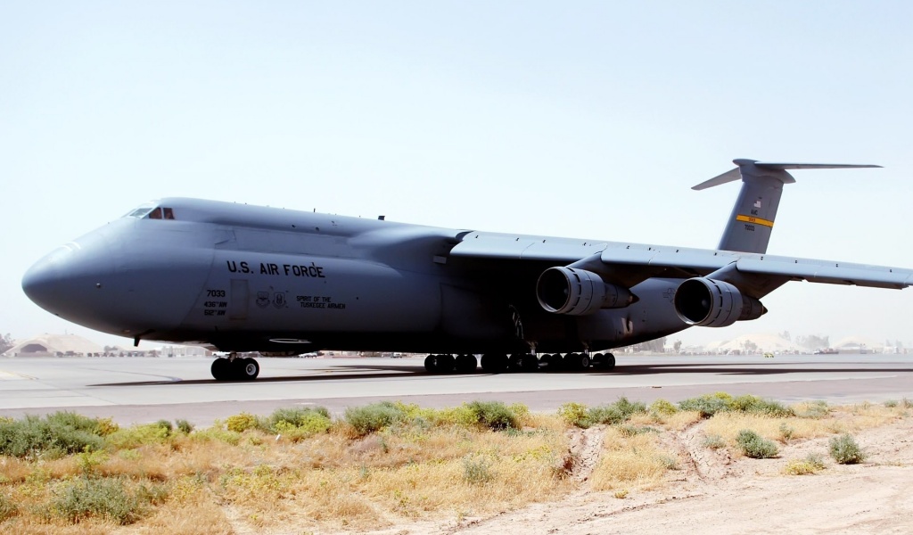 Military Aircraft On The Runway