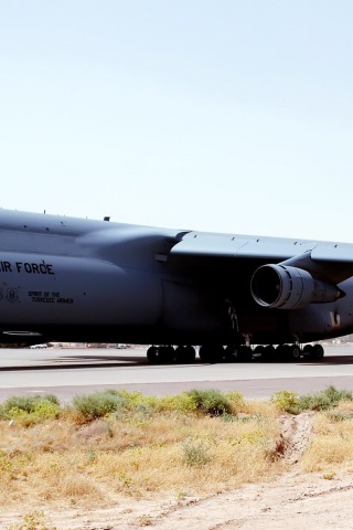 Military Aircraft On The Runway