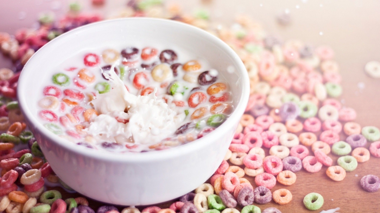 Milk Food Cereals Breakfast Candies