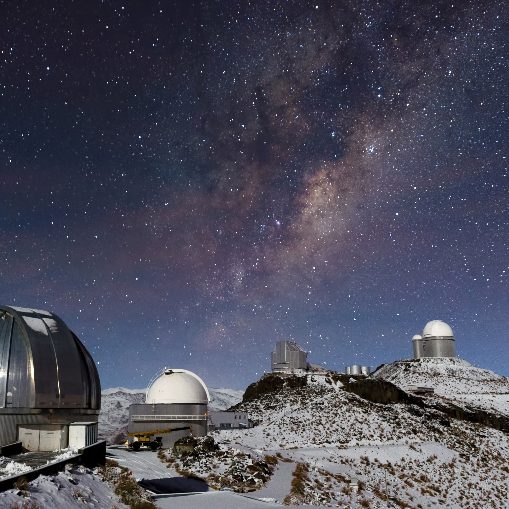 Milky Way Over La Silla Observatory