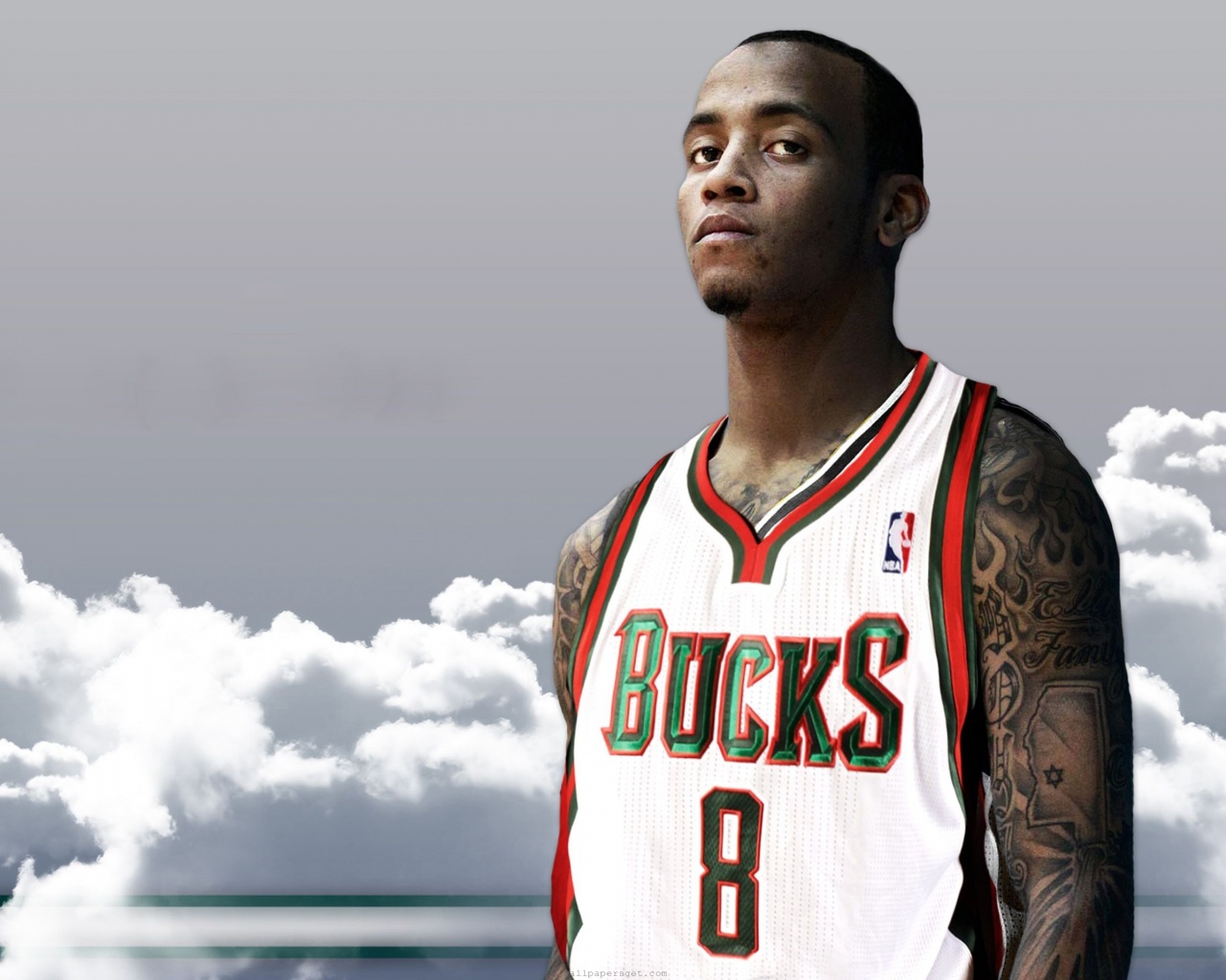 Milwaukee Bucks Nba American Basketball Guard Monta Ellis