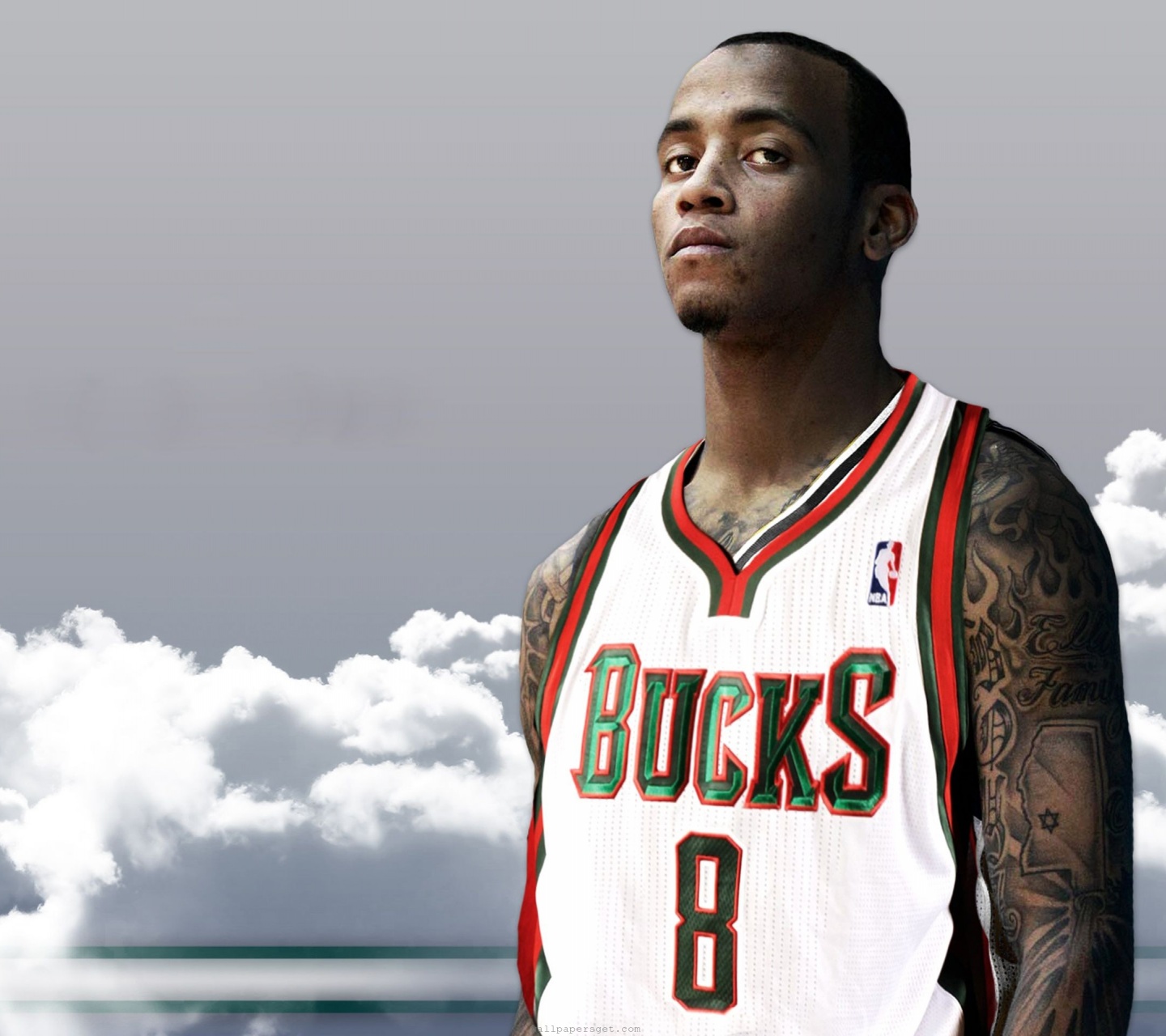 Milwaukee Bucks Nba American Basketball Guard Monta Ellis