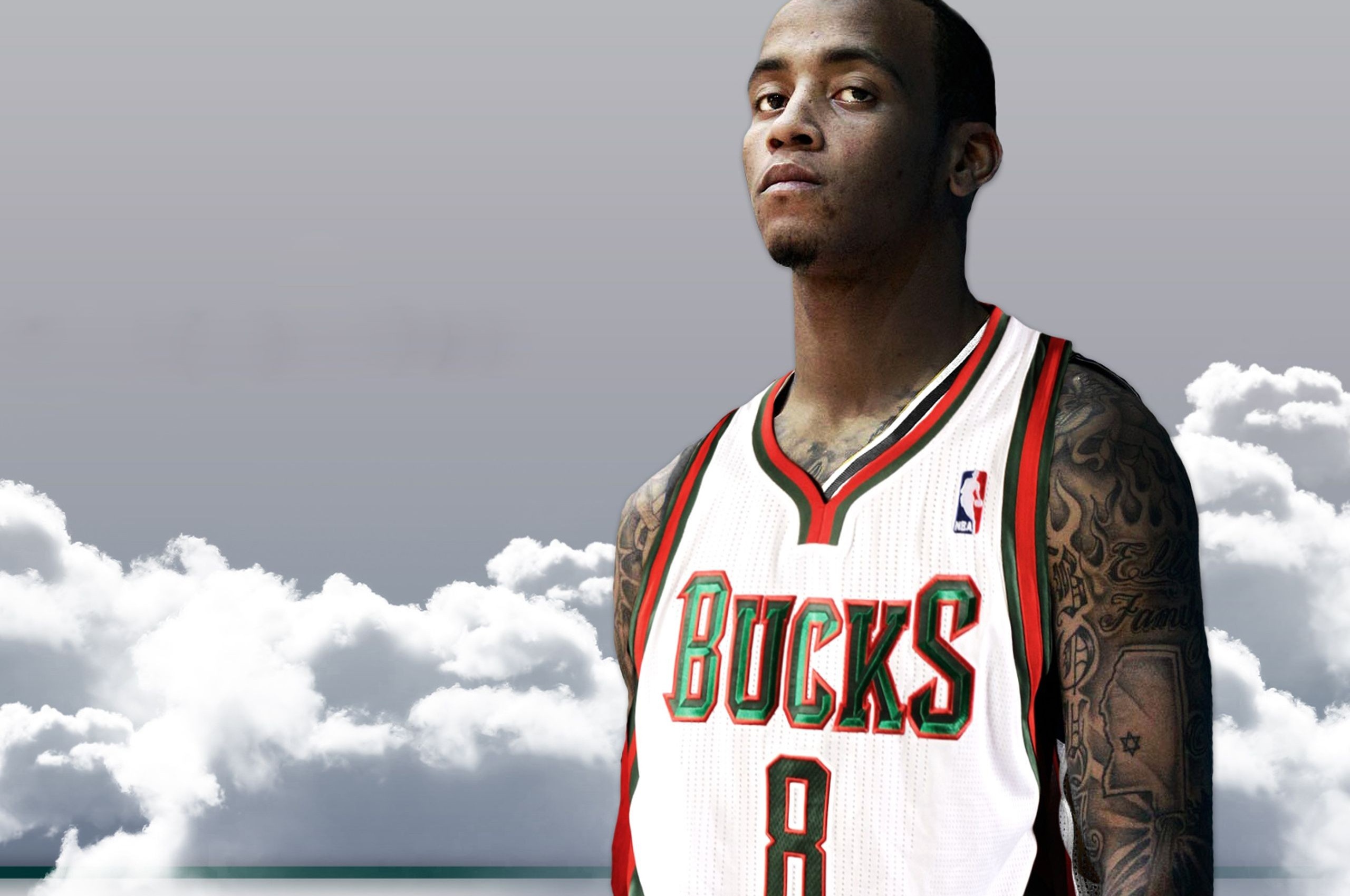 Milwaukee Bucks Nba American Basketball Guard Monta Ellis